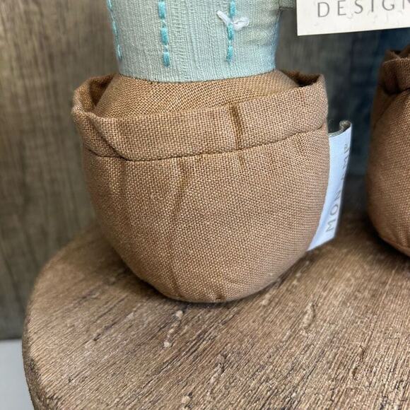 Mon Ami Cactus Shelf Sitter Set Desert Cactus Saguaro Home Decor NEW - Picture 3 of 9